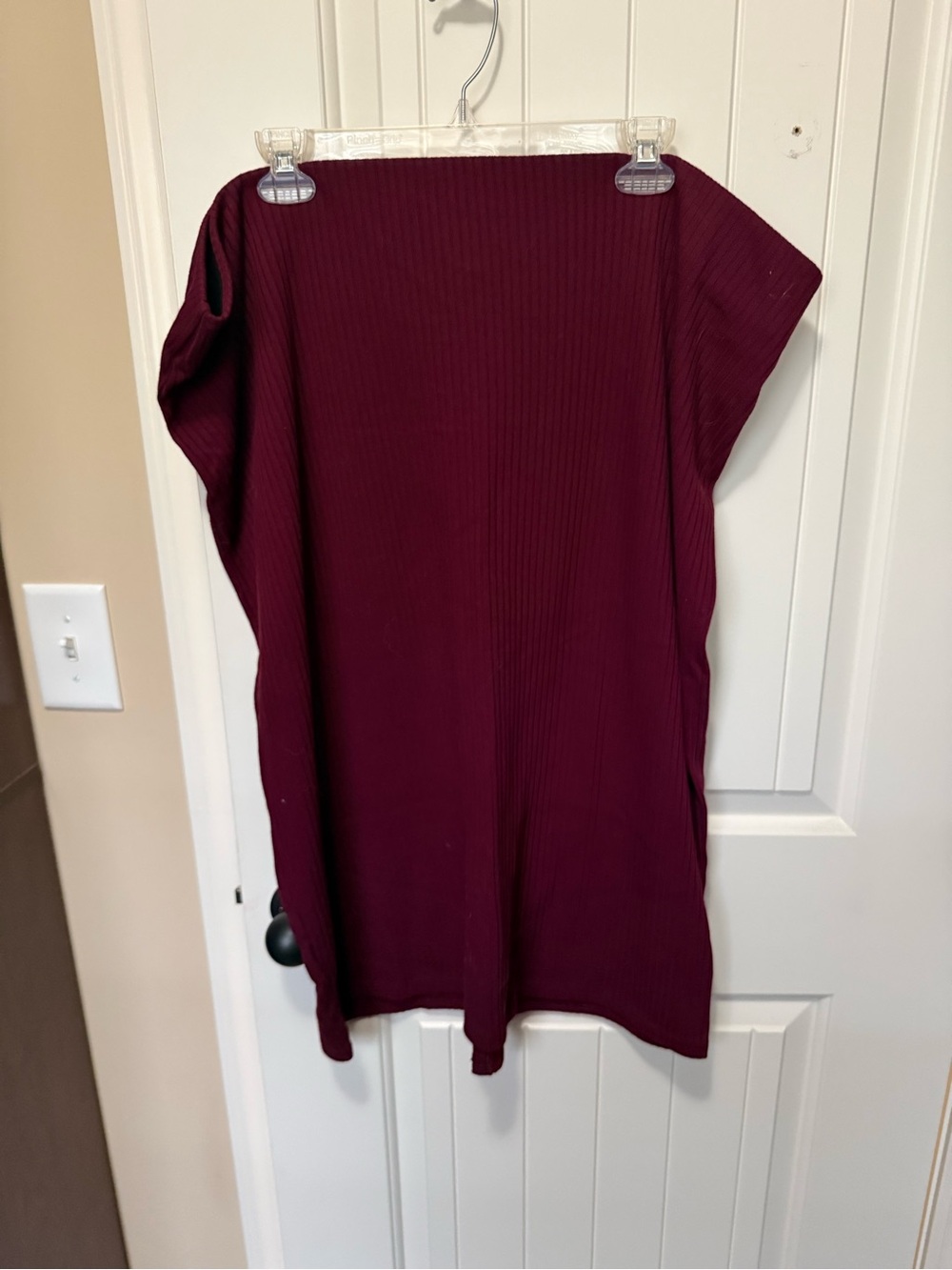Old Navy Ribbed Pencil Skirt - Wine/Burgundy